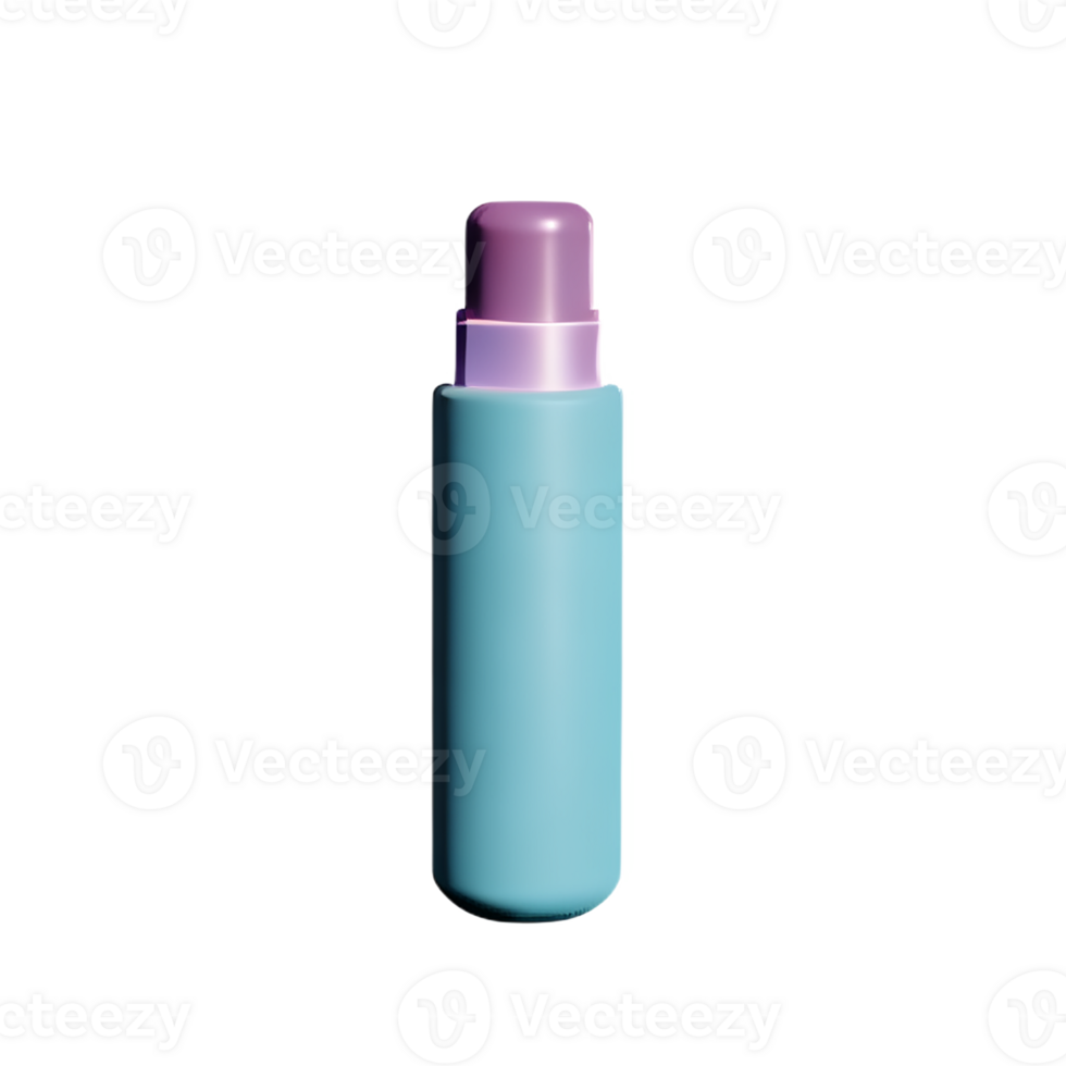 skincare 3d rendering icon illustration png