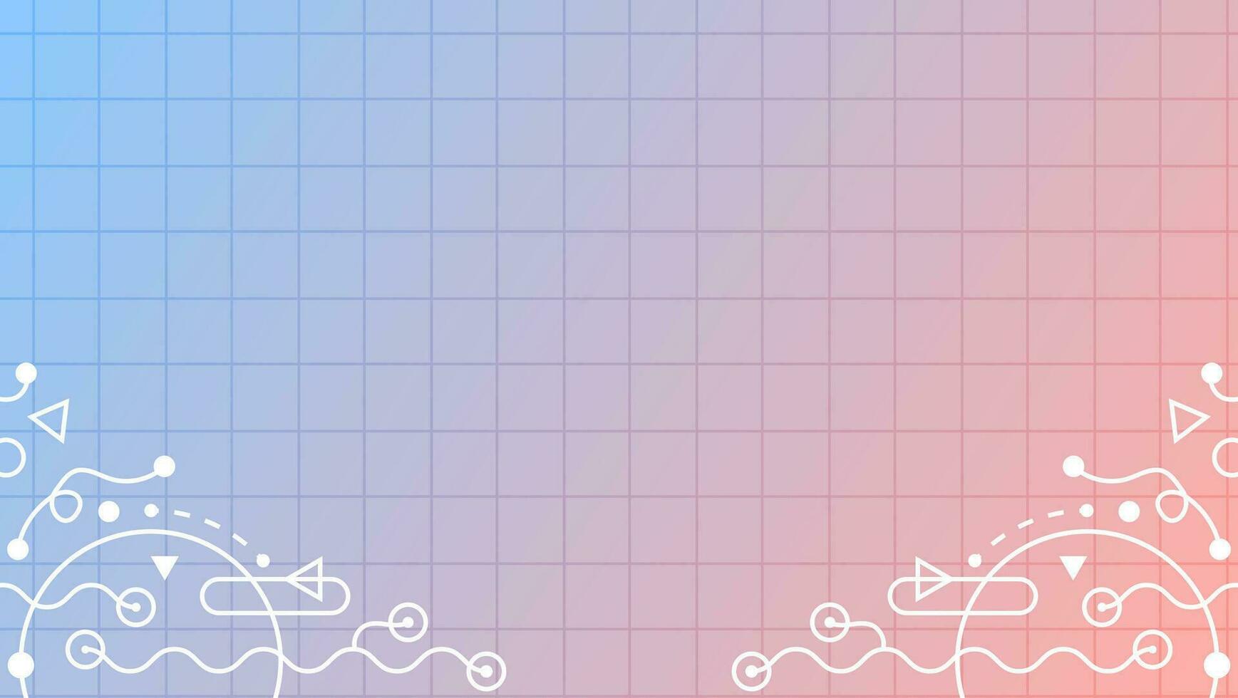 Elegant Simplicity Soft Background with Minimalist Border vector