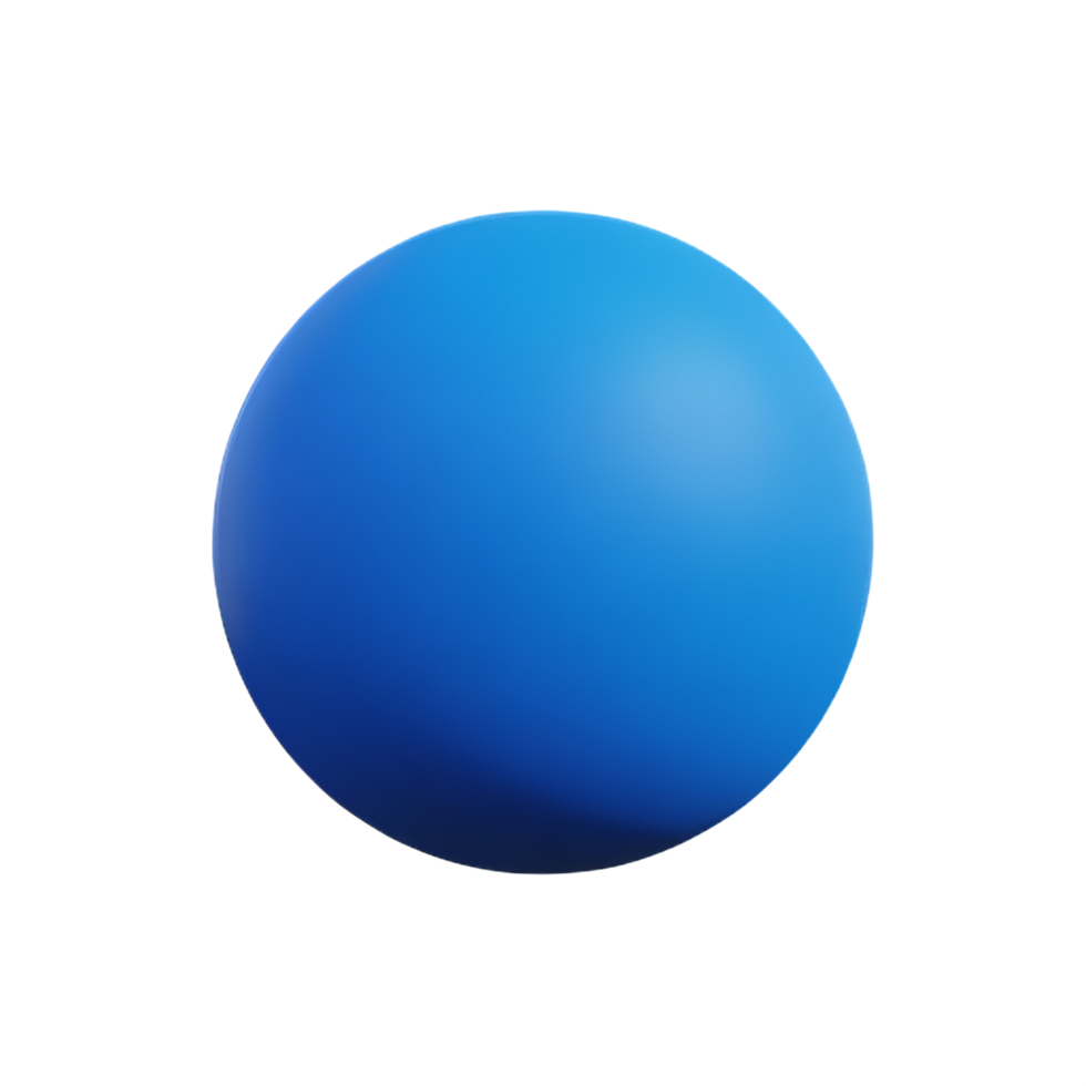 sphere 3d rendering icon illustration png