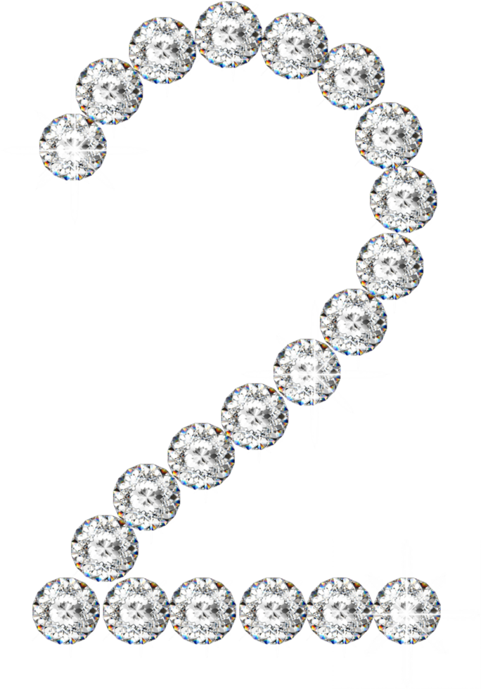 diamant bling alphabet png