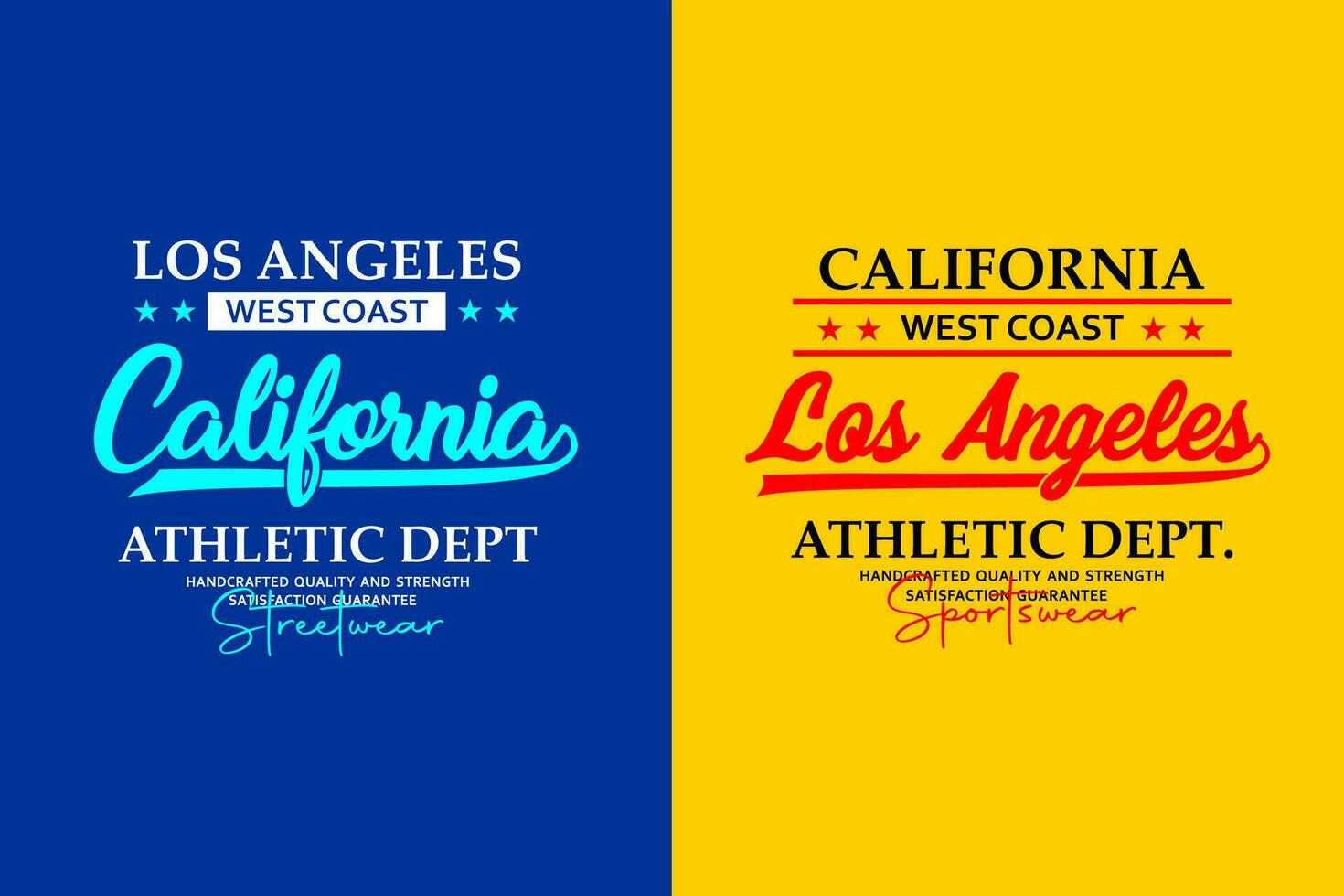 Los Angeles California, for print on t shirts etc. vector