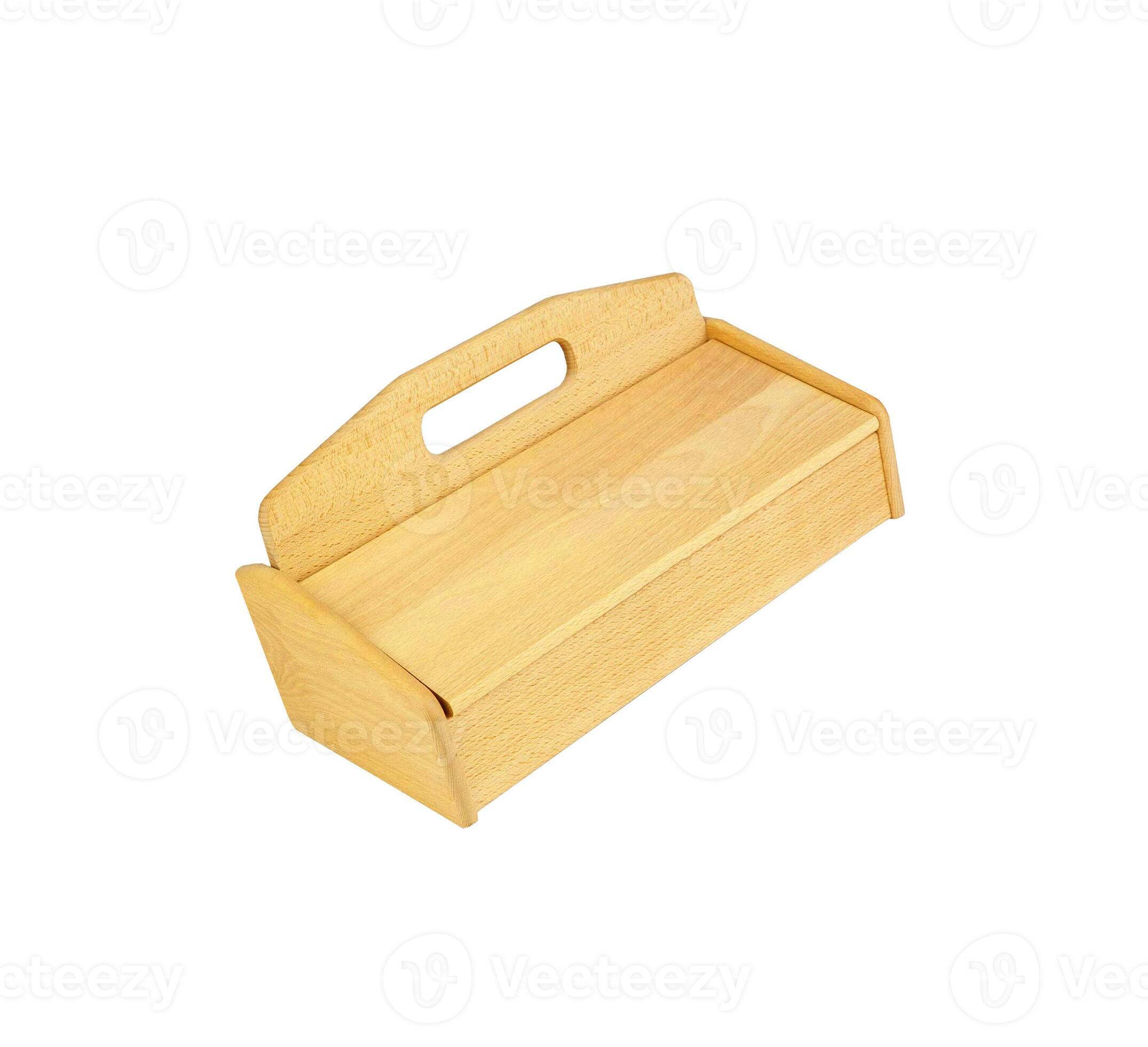 wooden breadbasket for bread isolated 29441161 Stock Photo at Vecteezy