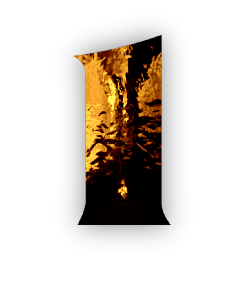 Golden letters and numbers png
