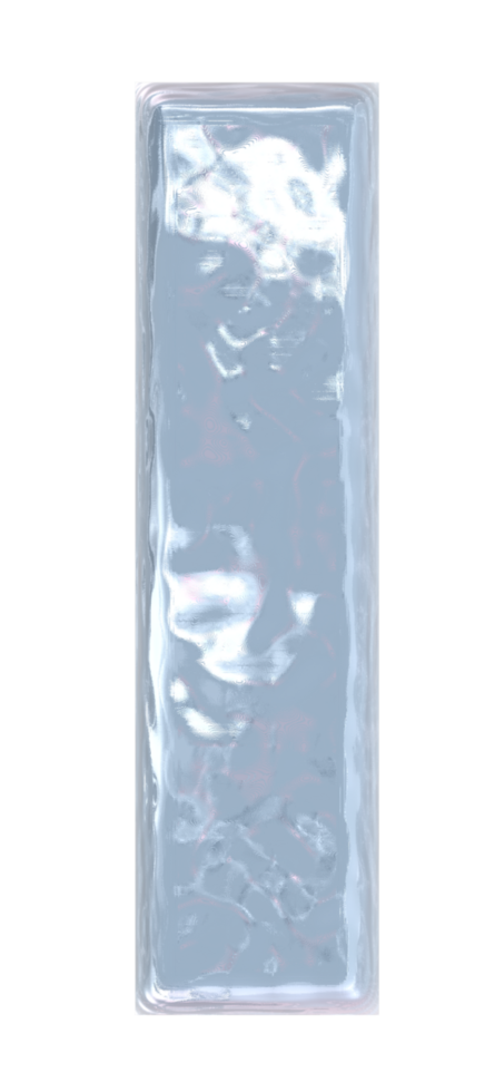Blue ice alphabet png