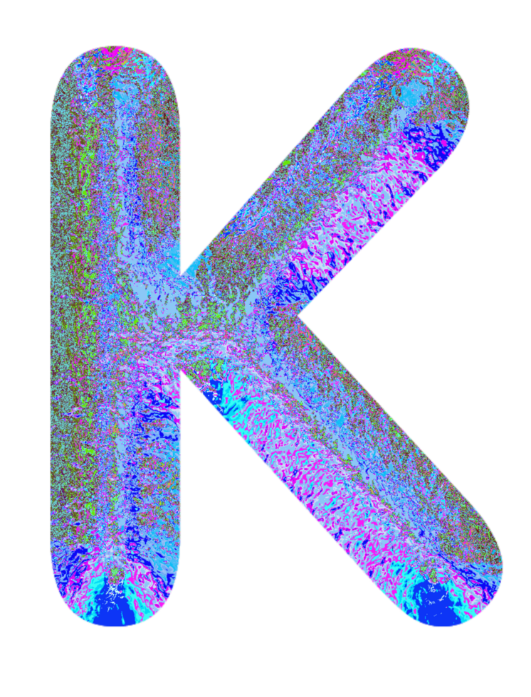 Holographic metallic alphabet png