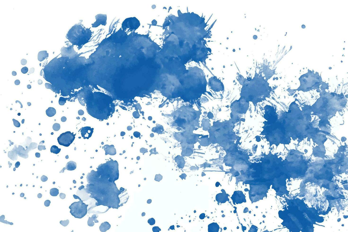 Watercolor splash stain background vector