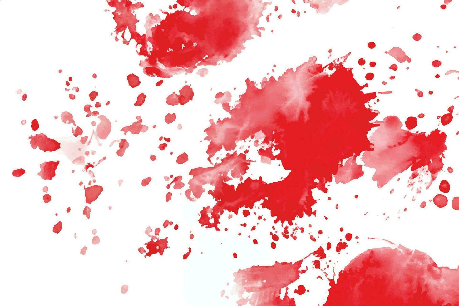 Watercolor splash stain background vector