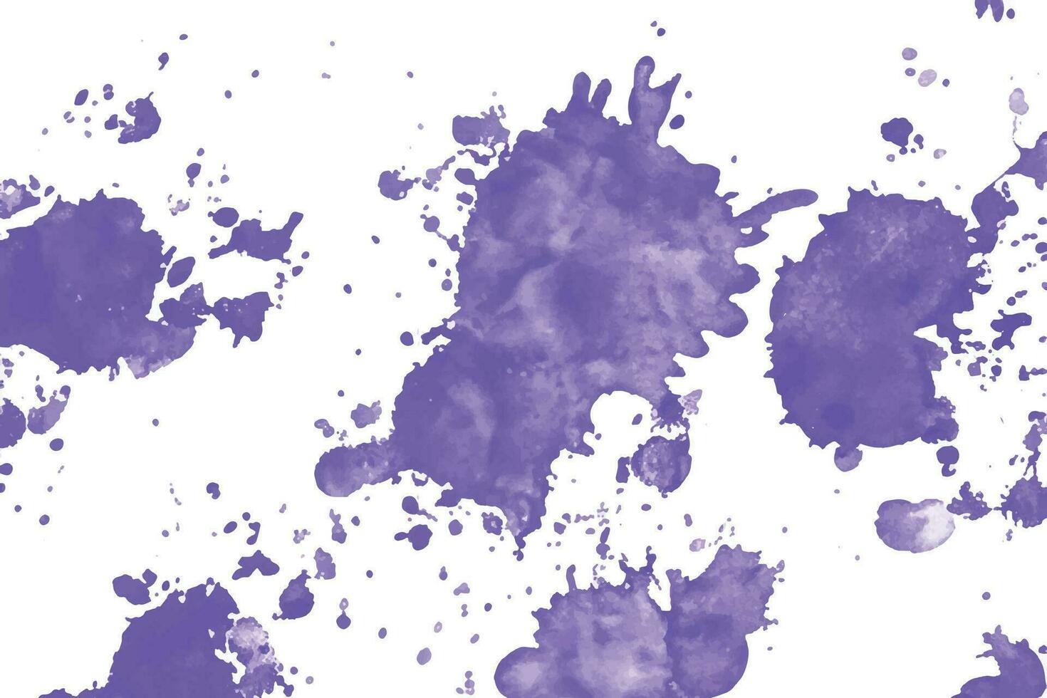 Watercolor splash stain background vector