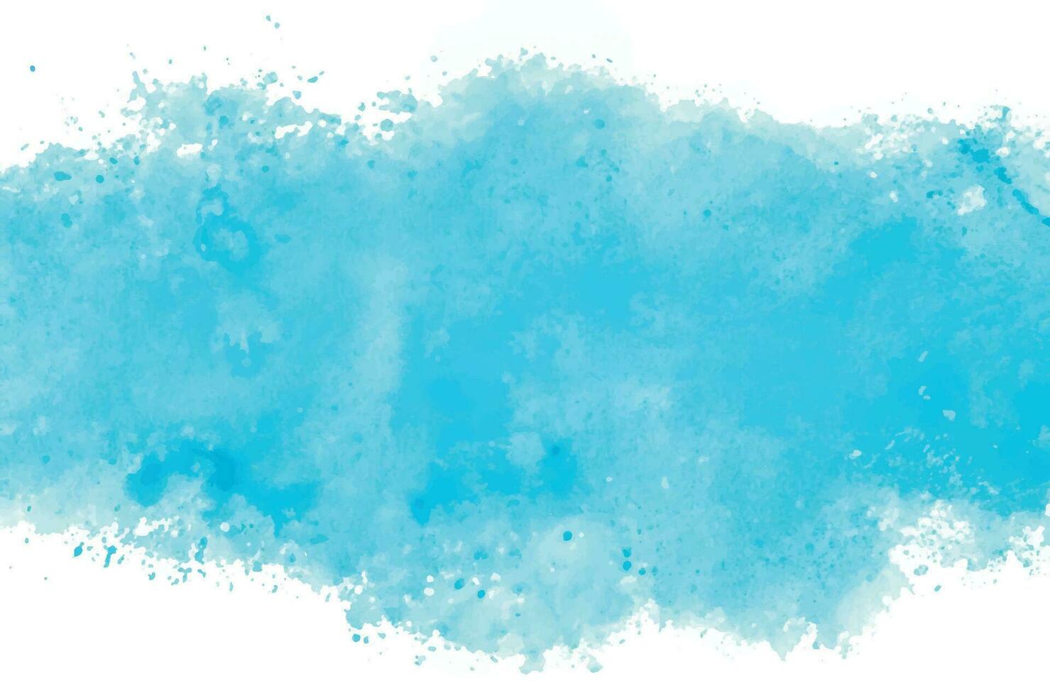 Watercolor splash stain background vector