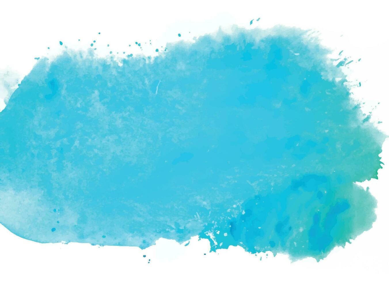 Watercolor splash stain background vector