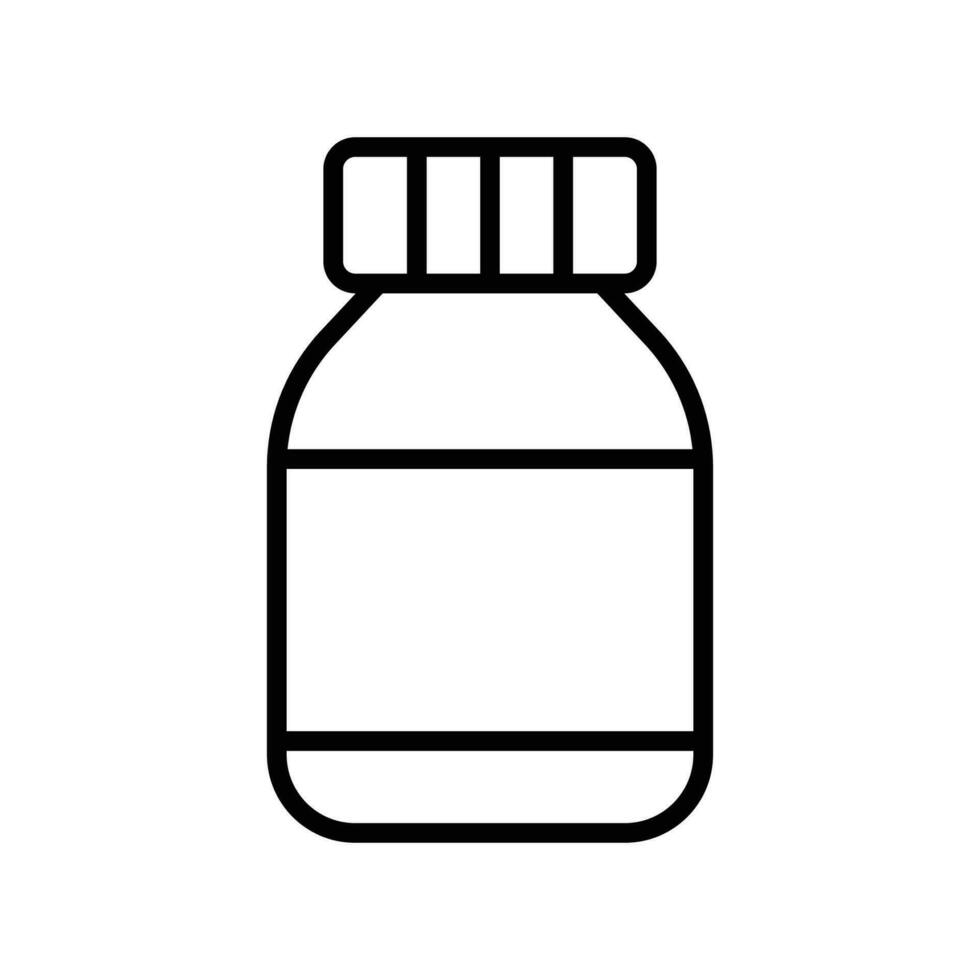 medicine bottle icon vector design template simple and clean 29443105  Vector Art at Vecteezy