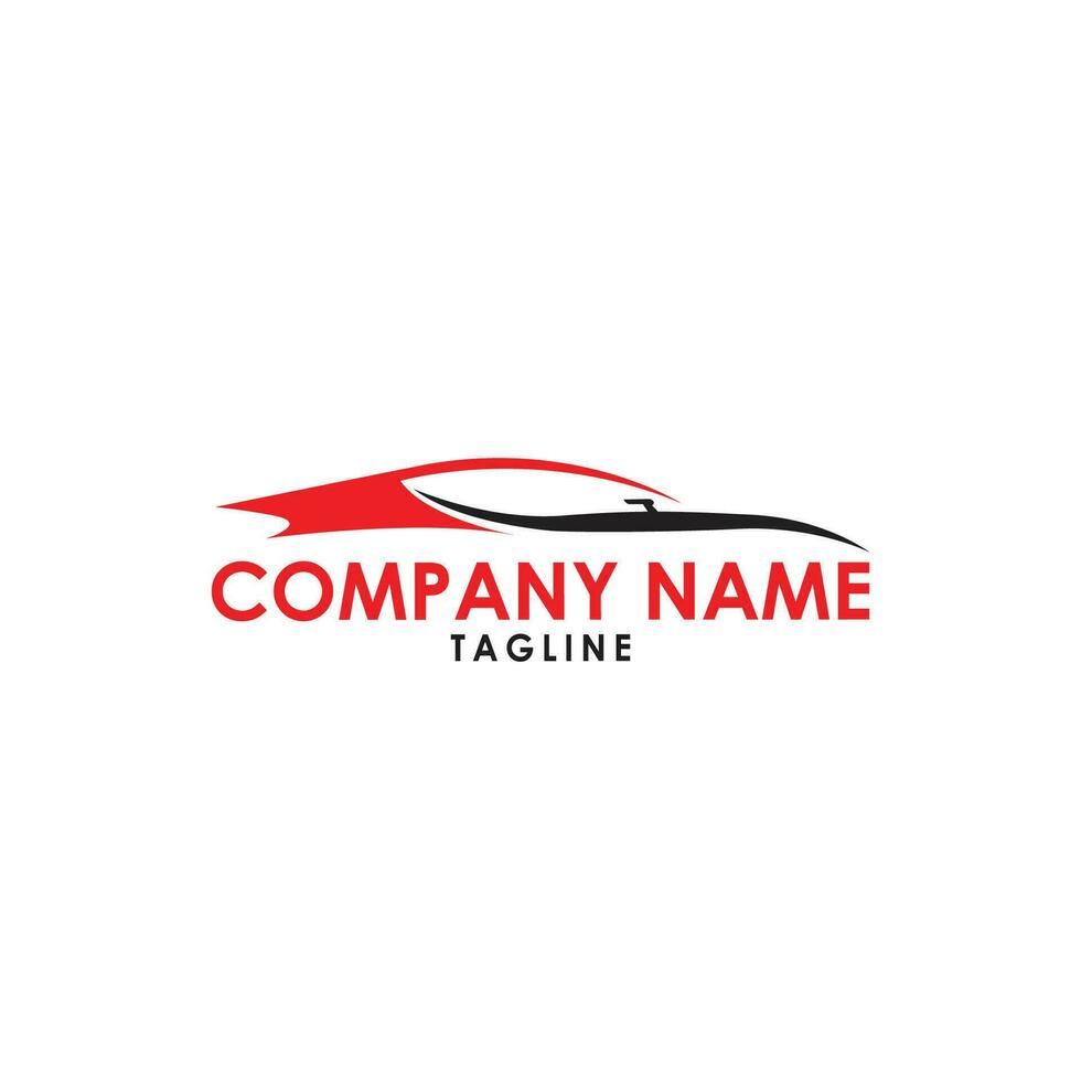 car racing logo design vector