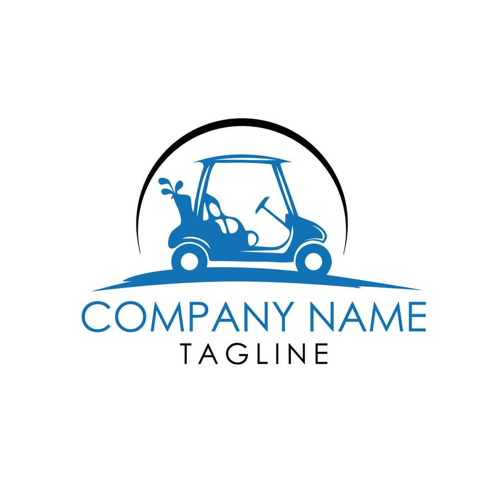 Golf Cart Rentals logo vector