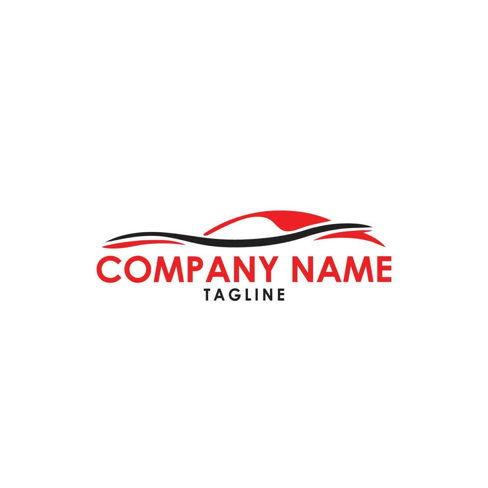 car racing logo design vector