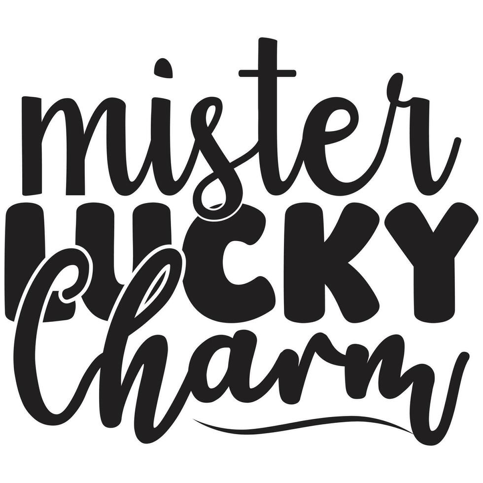 mister lucky charm vector