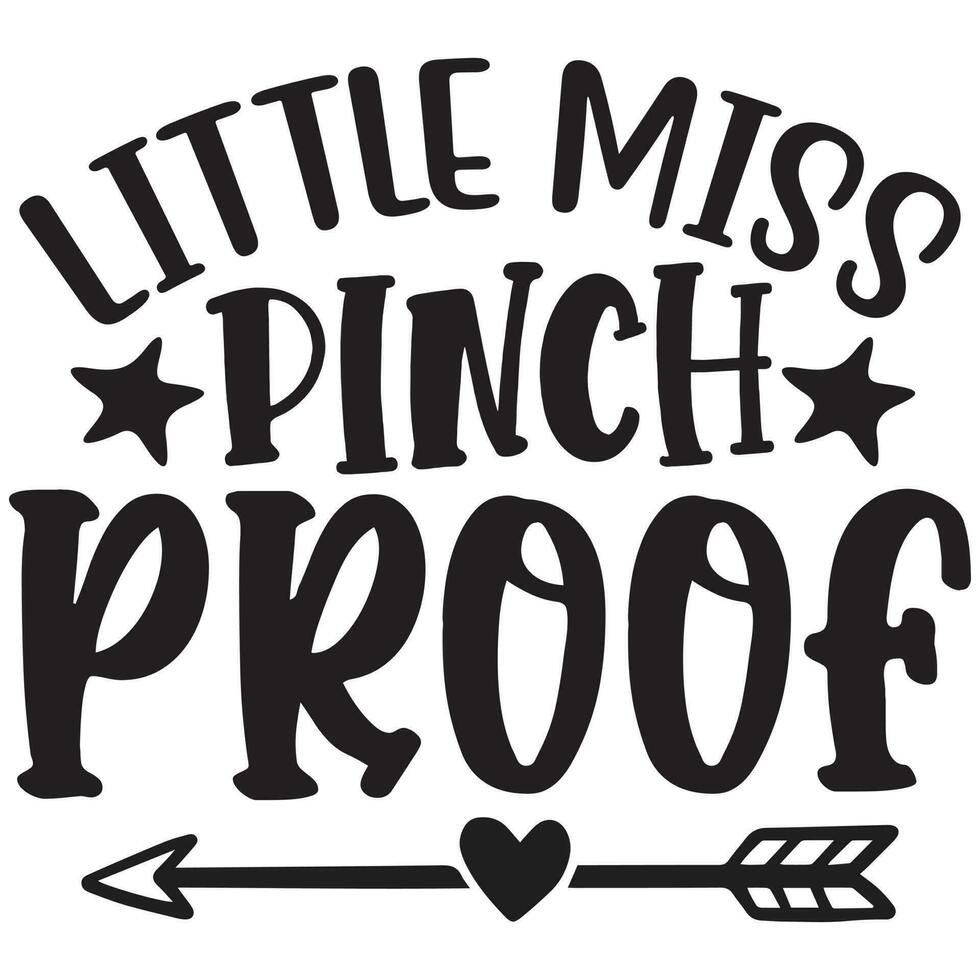 little miss pinch proof vector