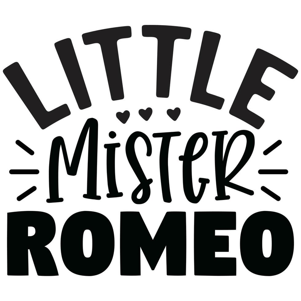 little mister romeo vector