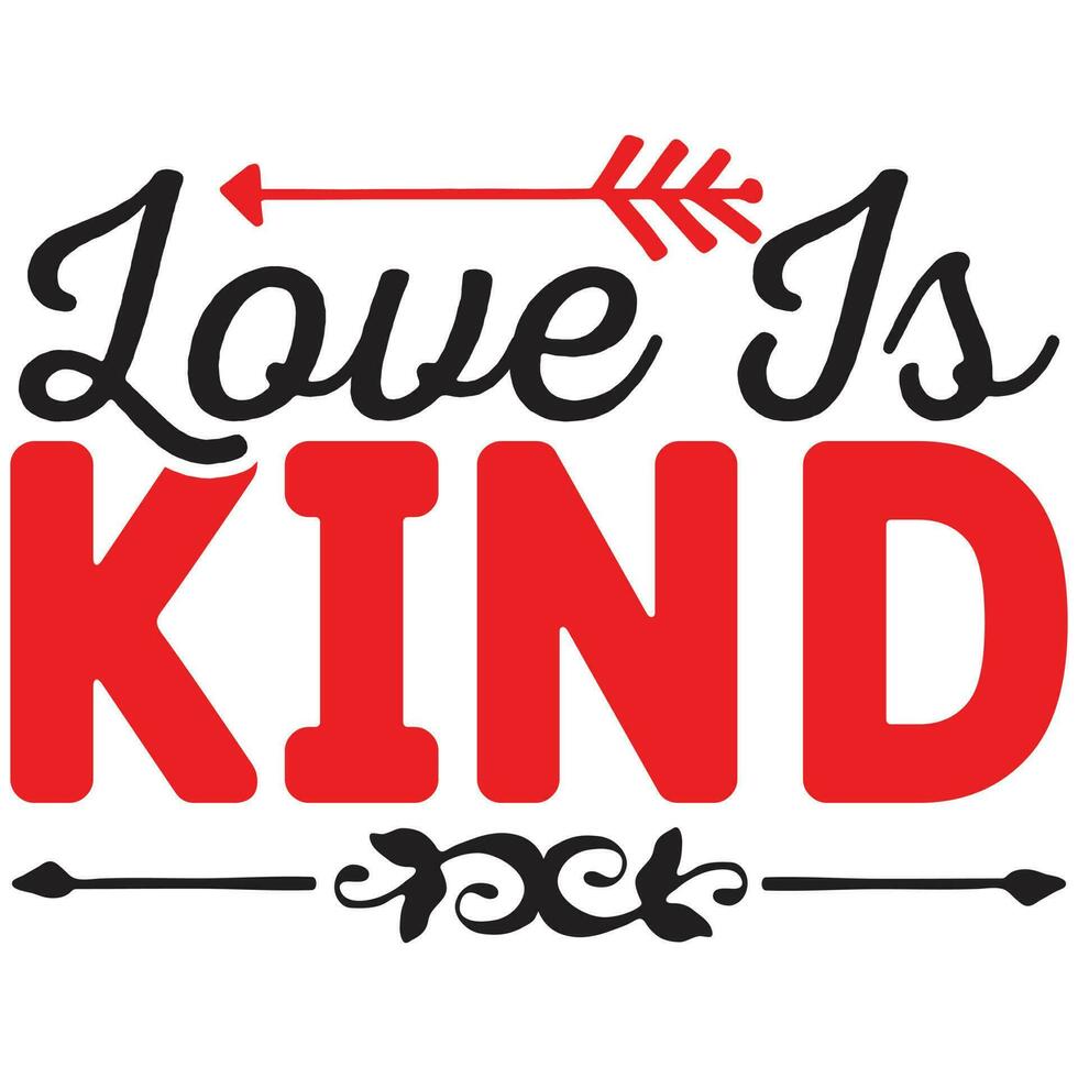 love is kind vector