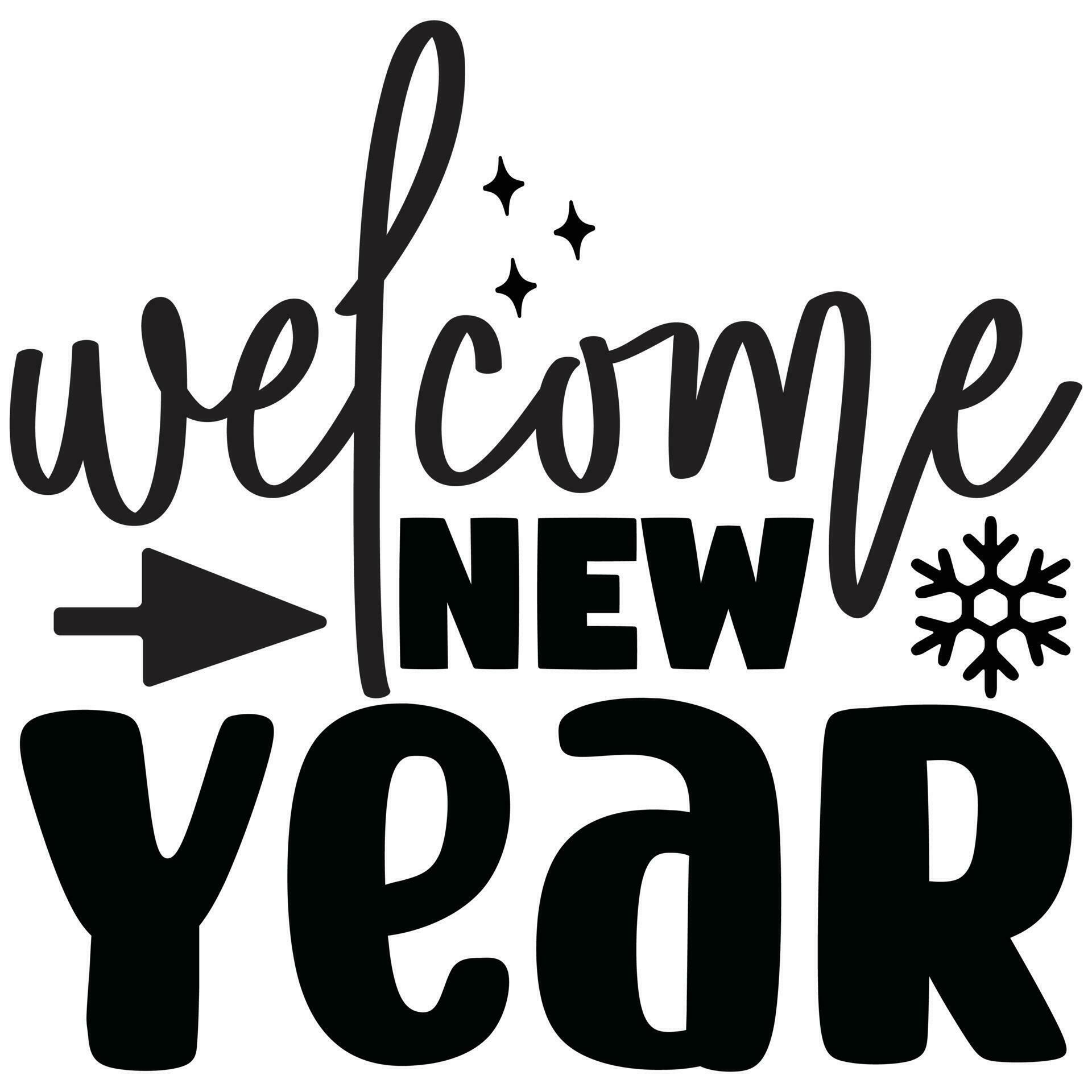 welcome new year 29444764 Vector Art at Vecteezy 