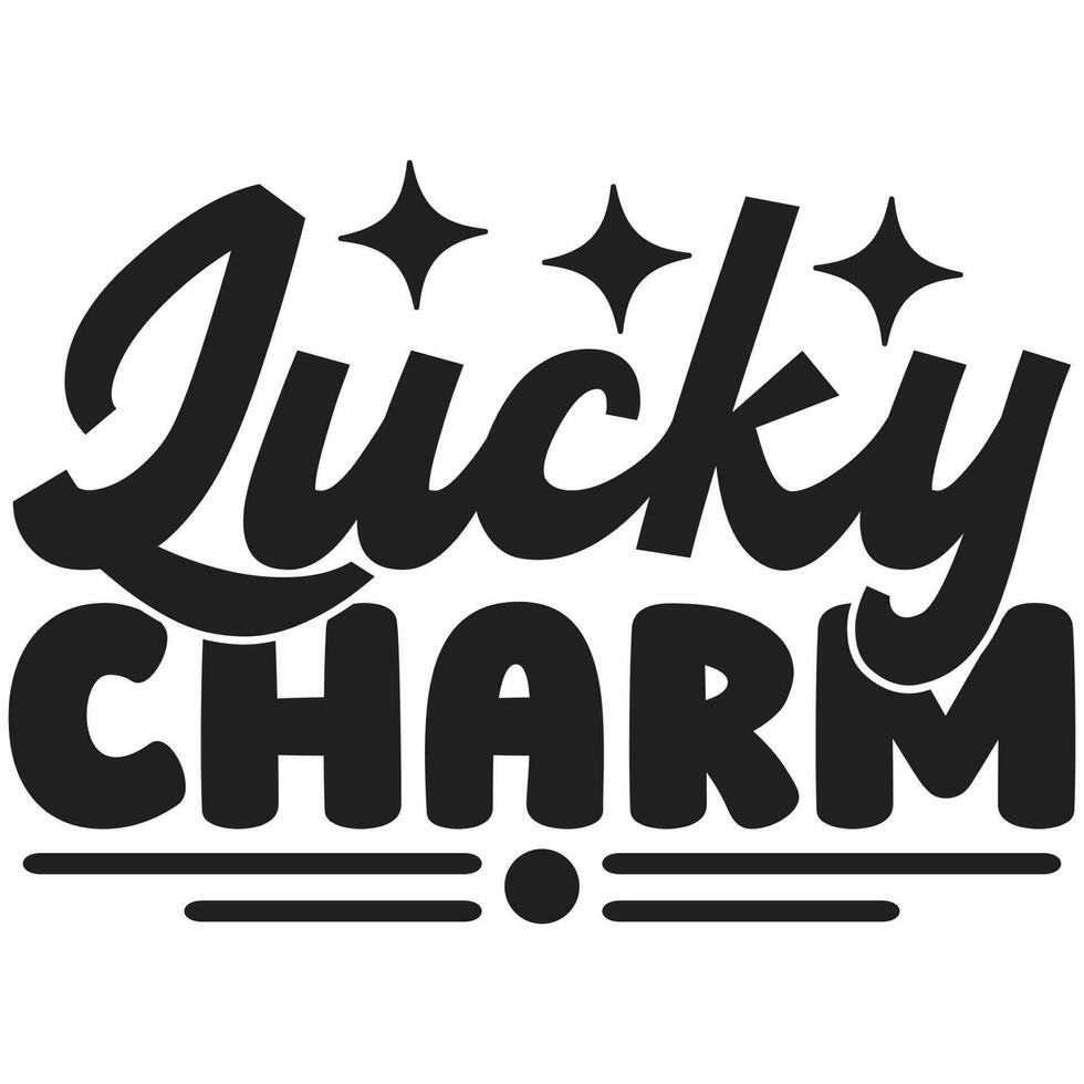 lucky charm design vector