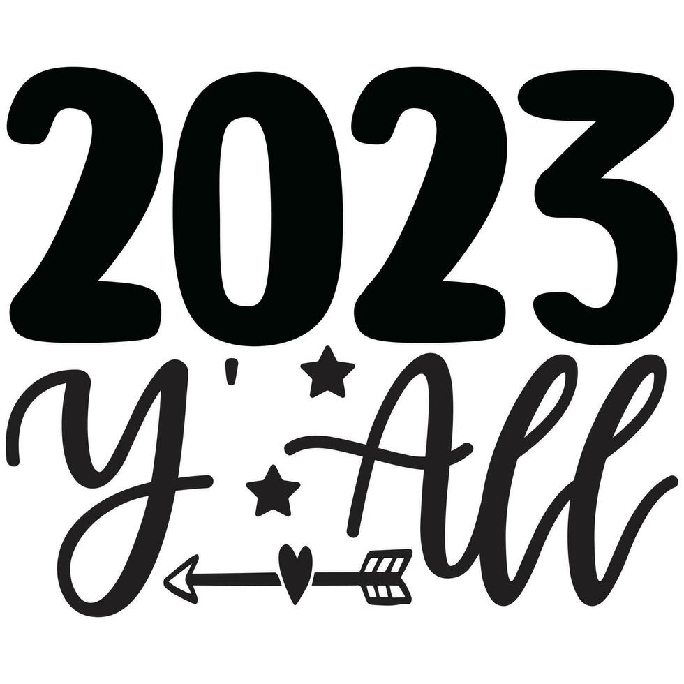 2023 y'all design vector