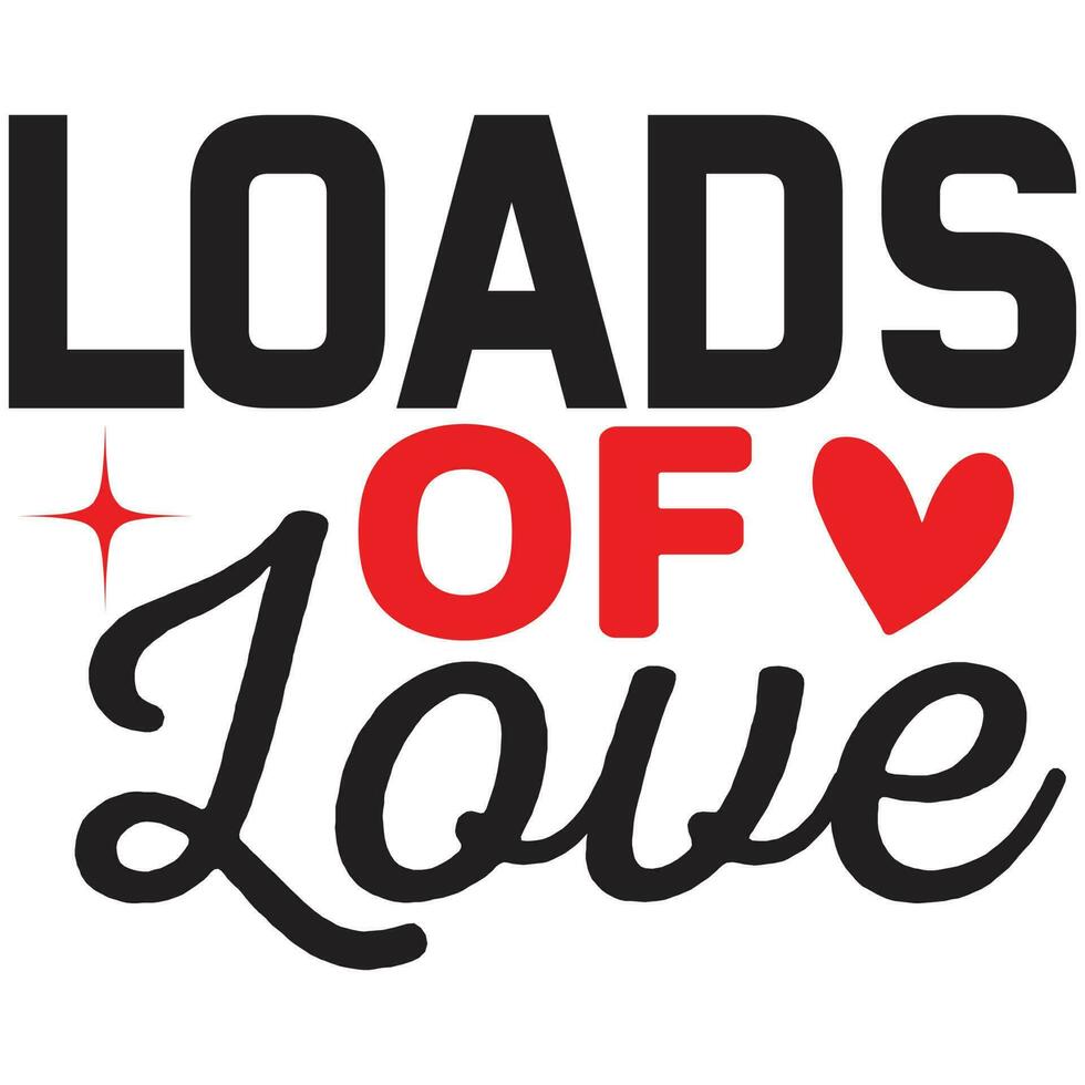 loads of love vector