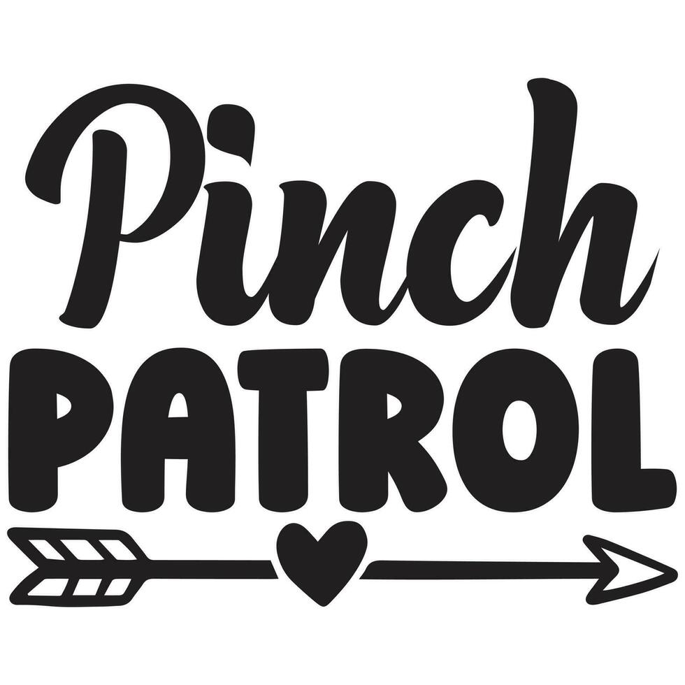 pinch patrol design vector
