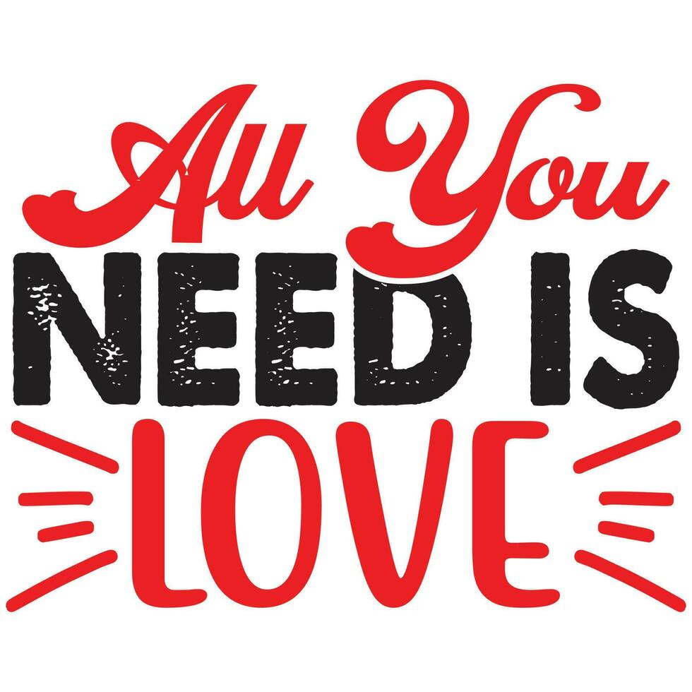 all you need is love vector