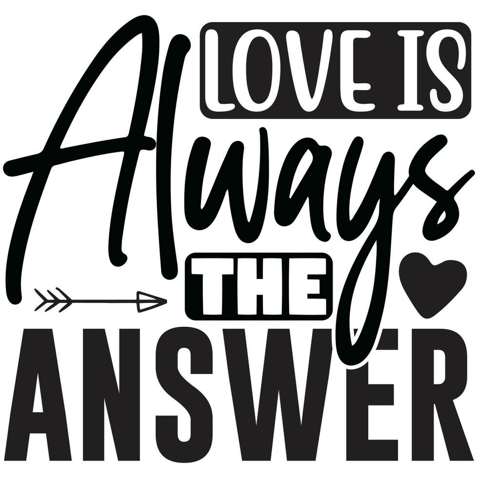 love is always the answer vector