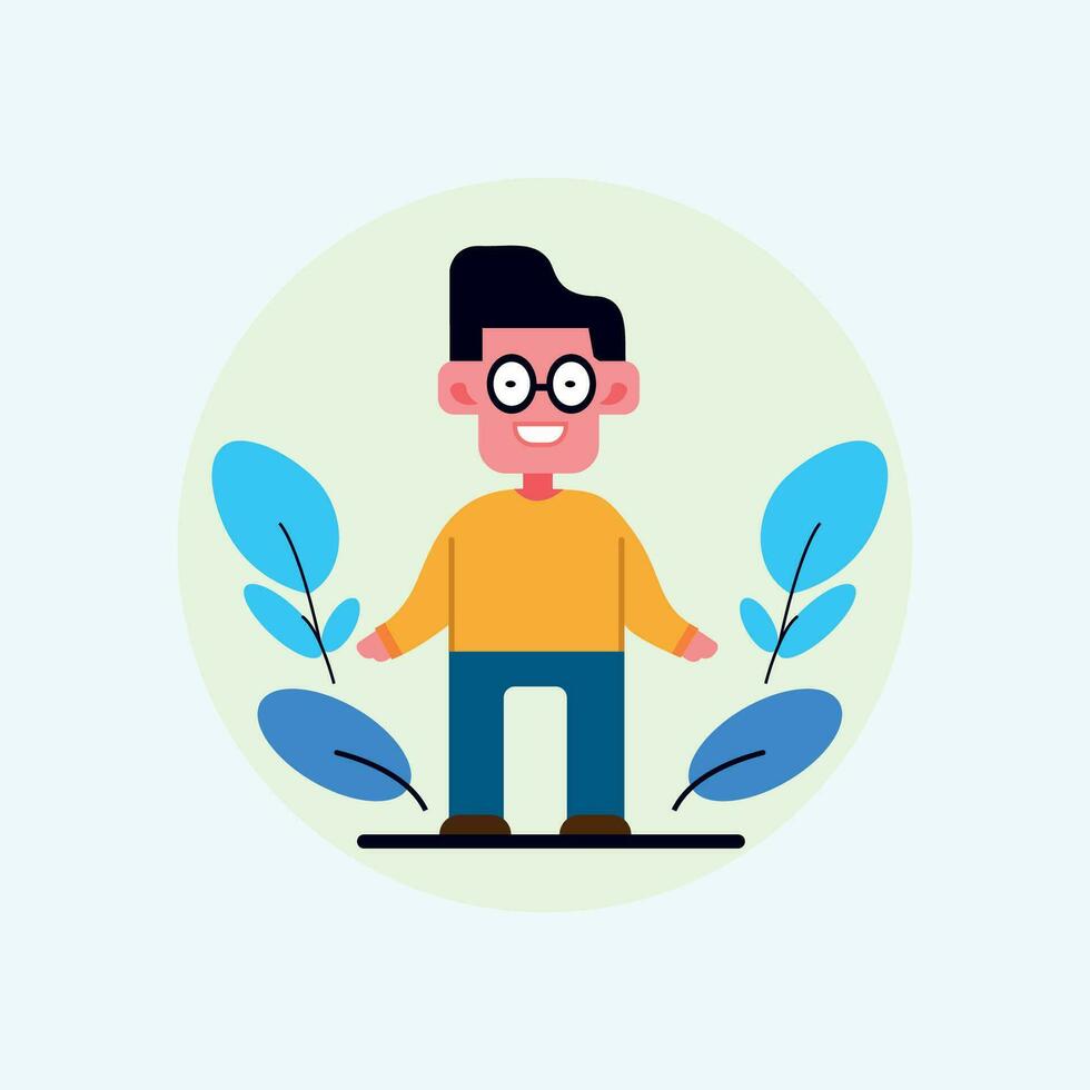Cartoon Character Illustration, Vector People Illustration, 2D Animation character illustration