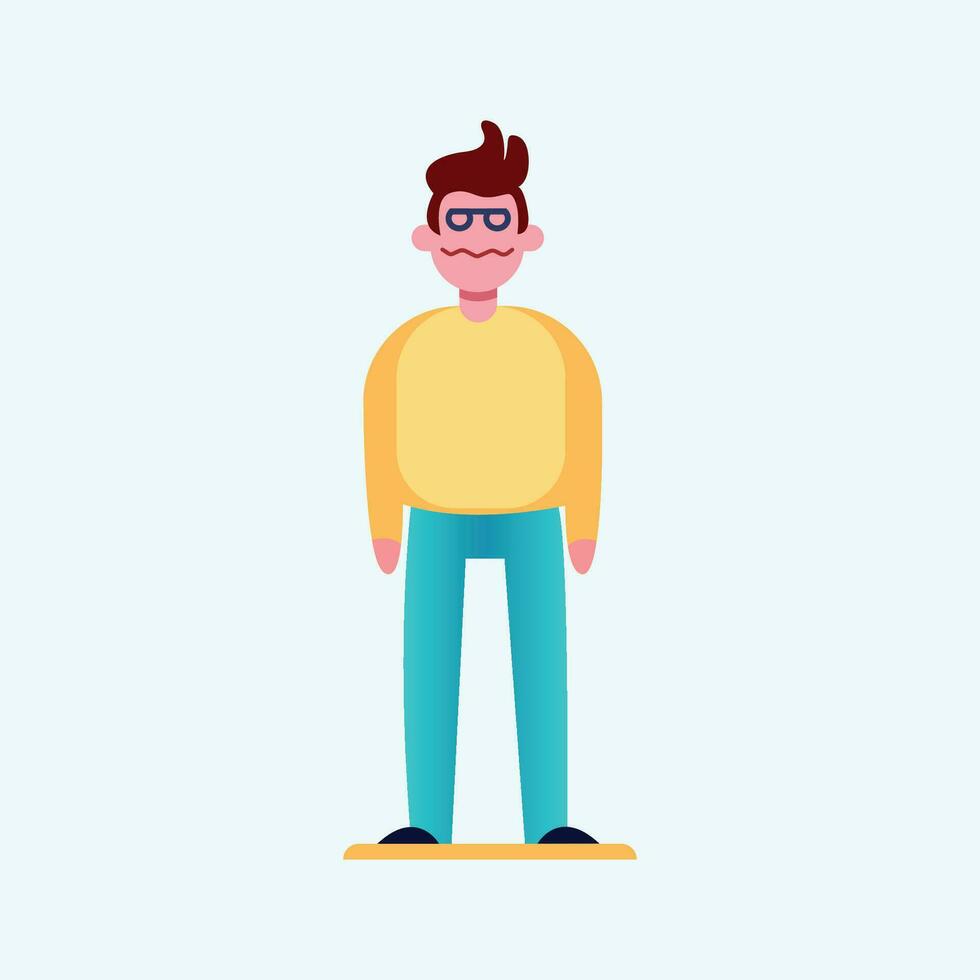 Cartoon Character Illustration, Vector People Illustration, 2D Animation character illustration