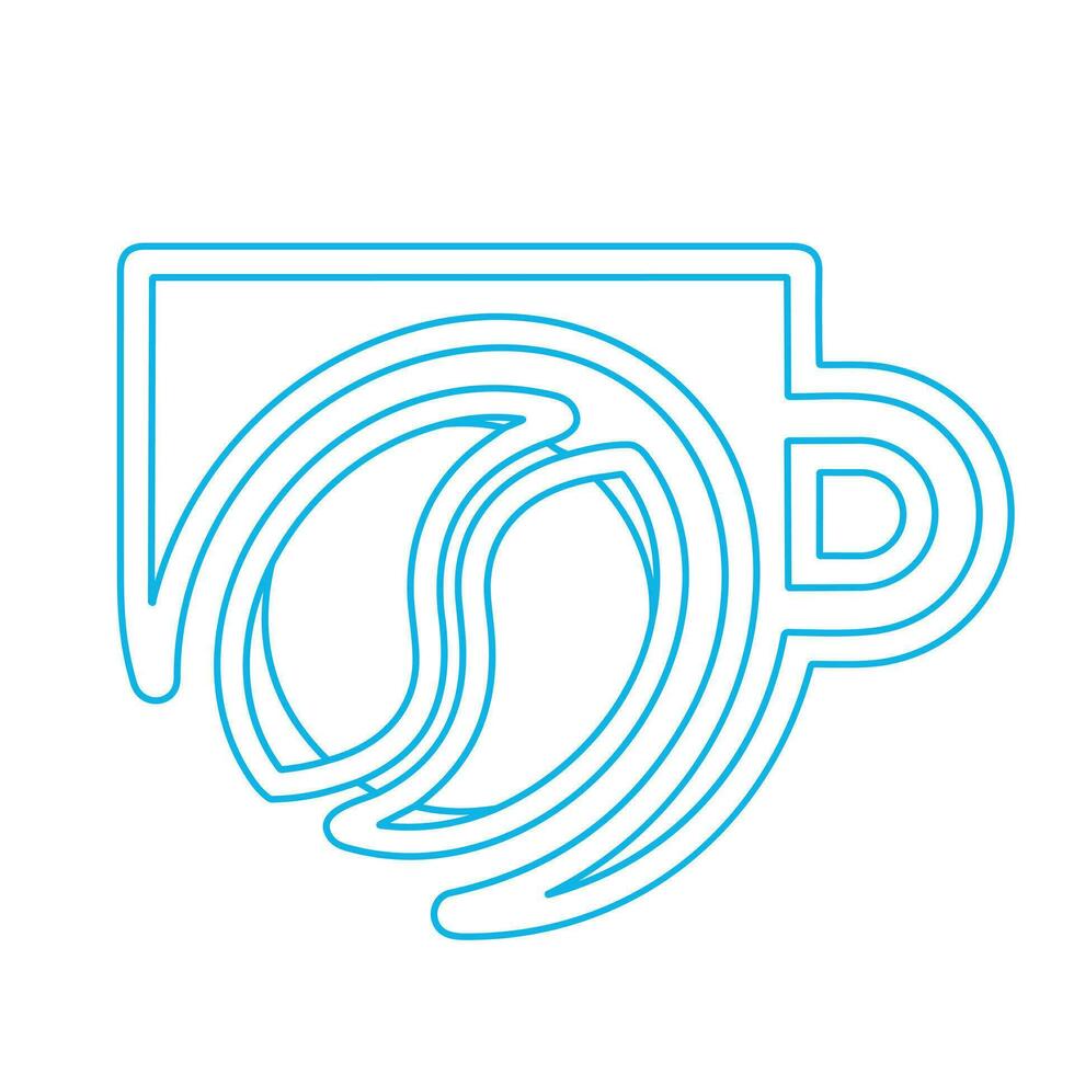 Coffee Cup Vector Icon Design