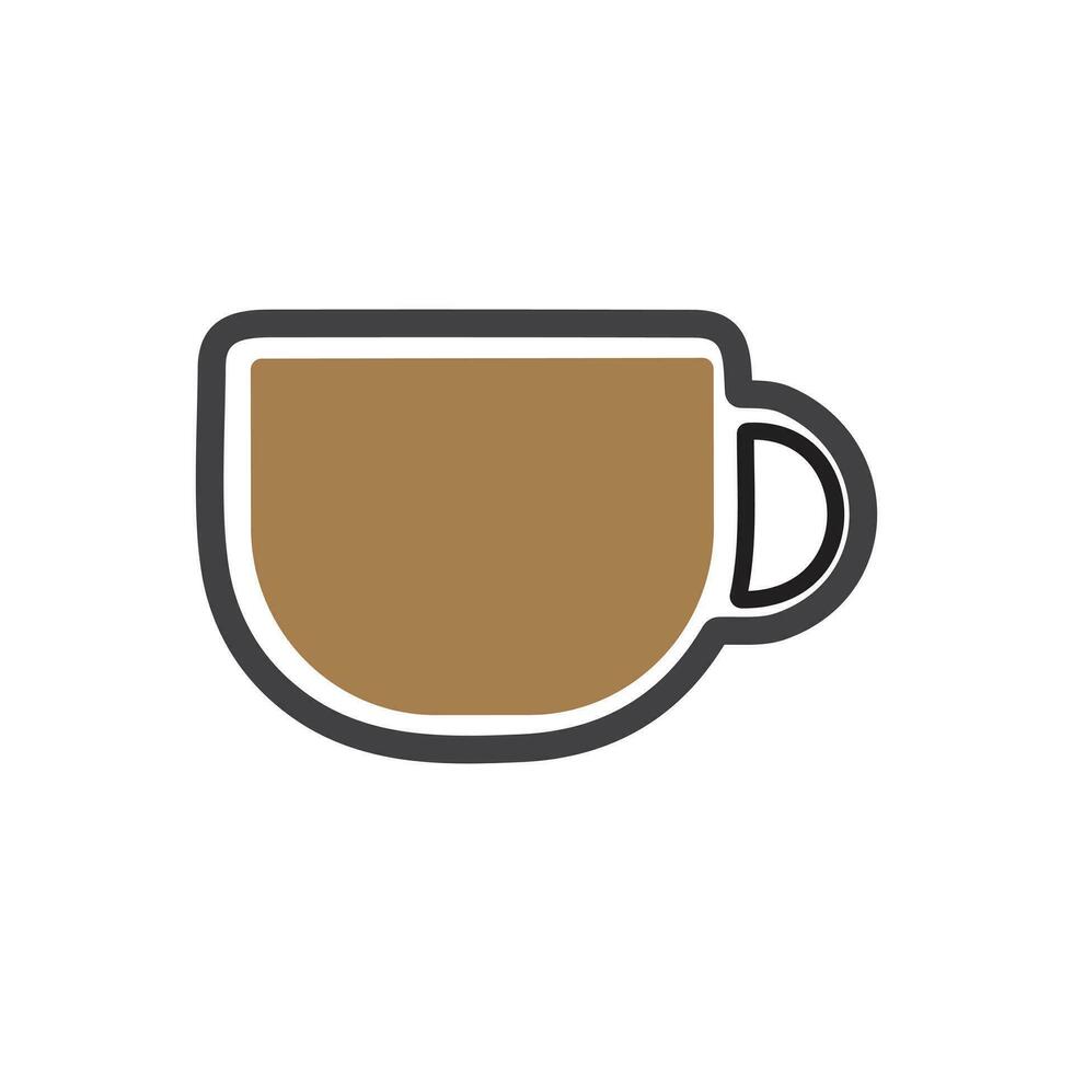 coffee cup vector icon design