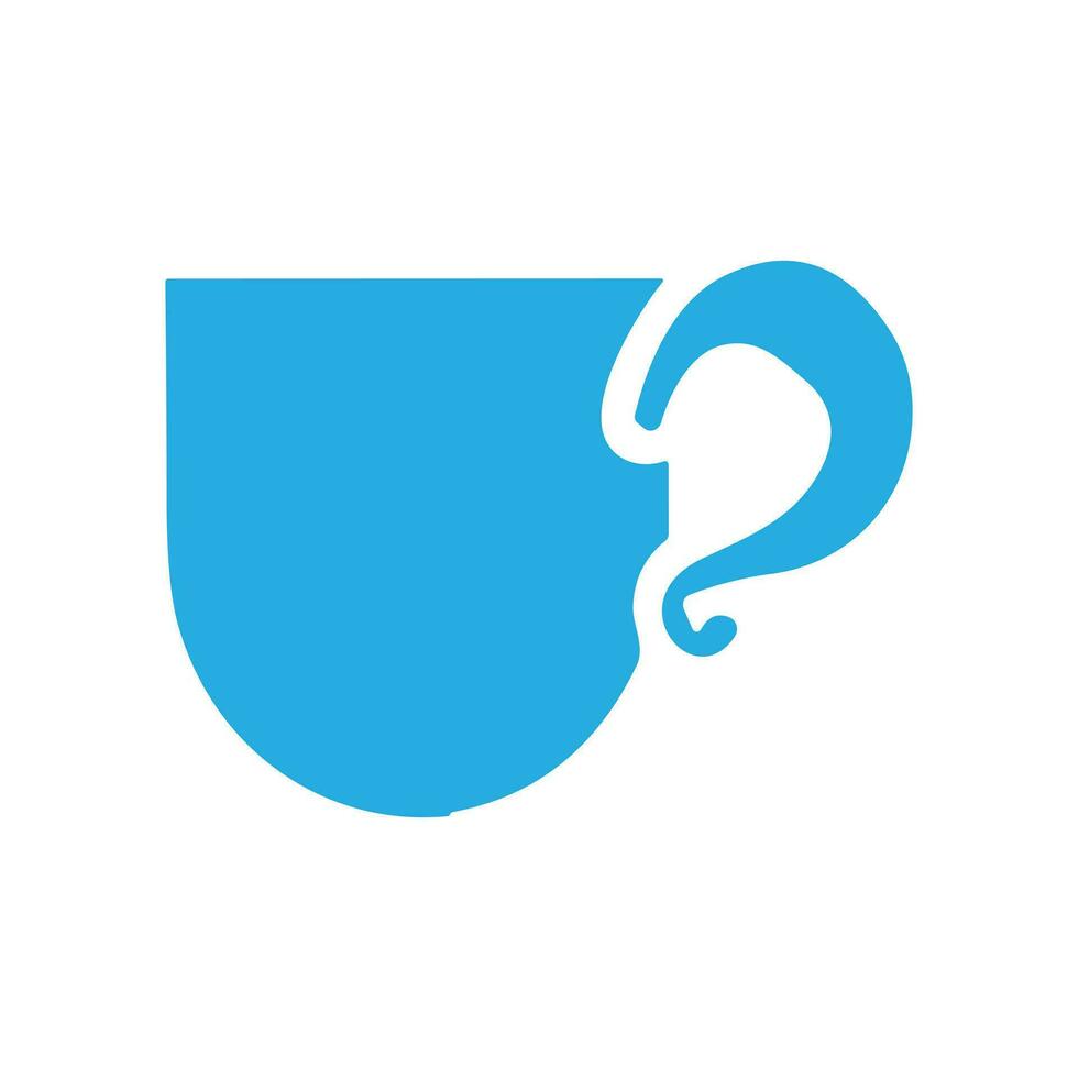 diseño de icono de vector de taza