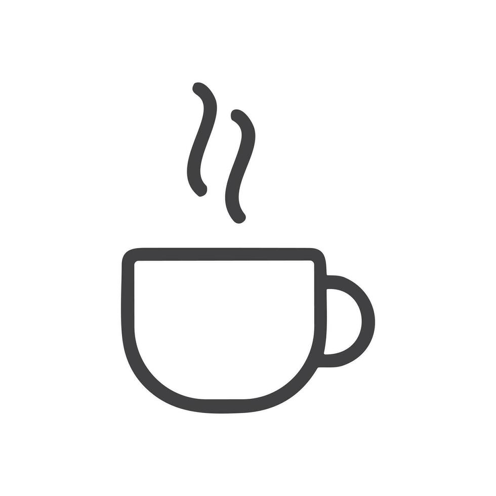 coffee cup vector icon design