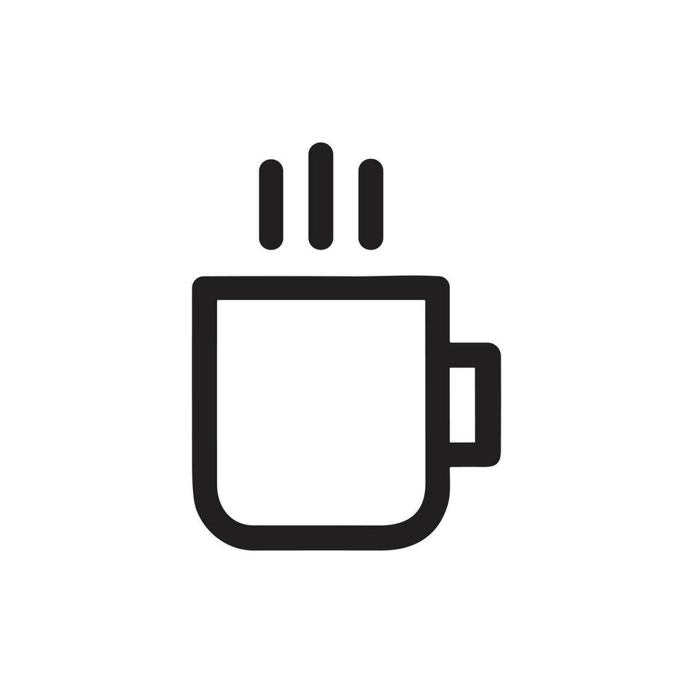 coffee cup vector icon design