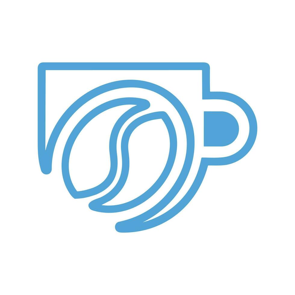 Coffee Cup Vector Icon Design