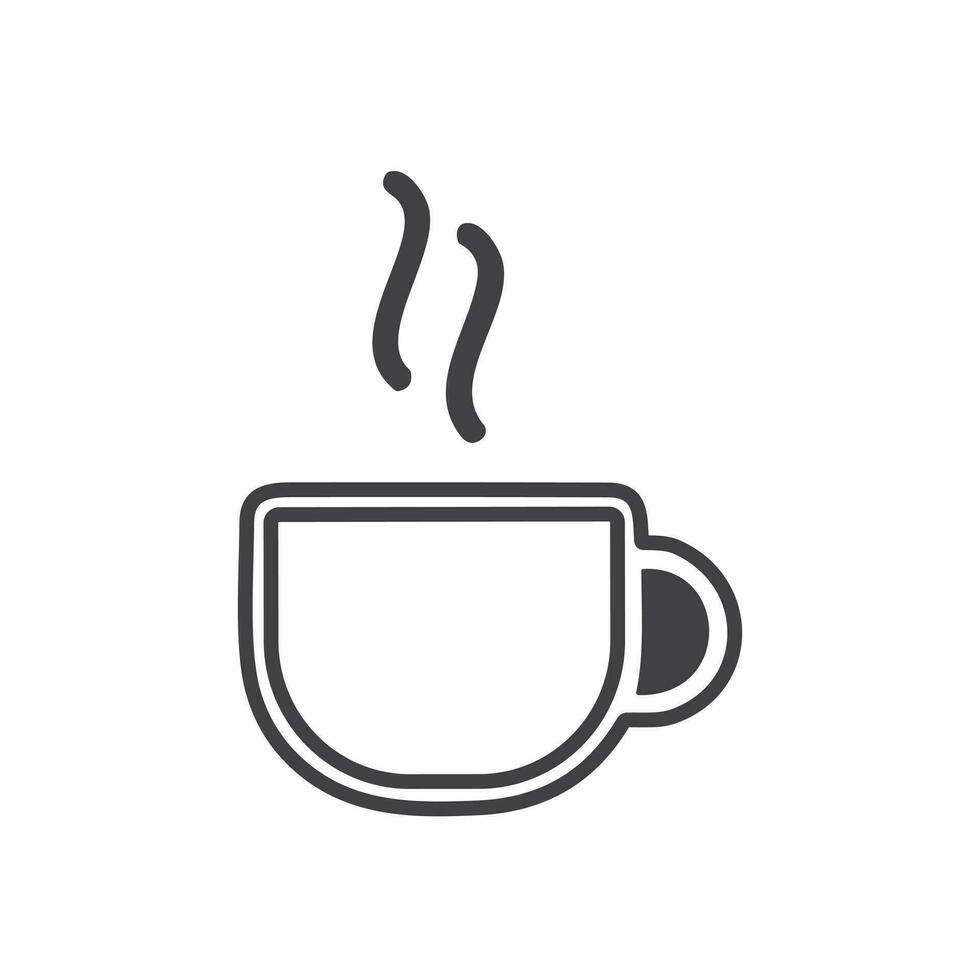 coffee cup vector icon design