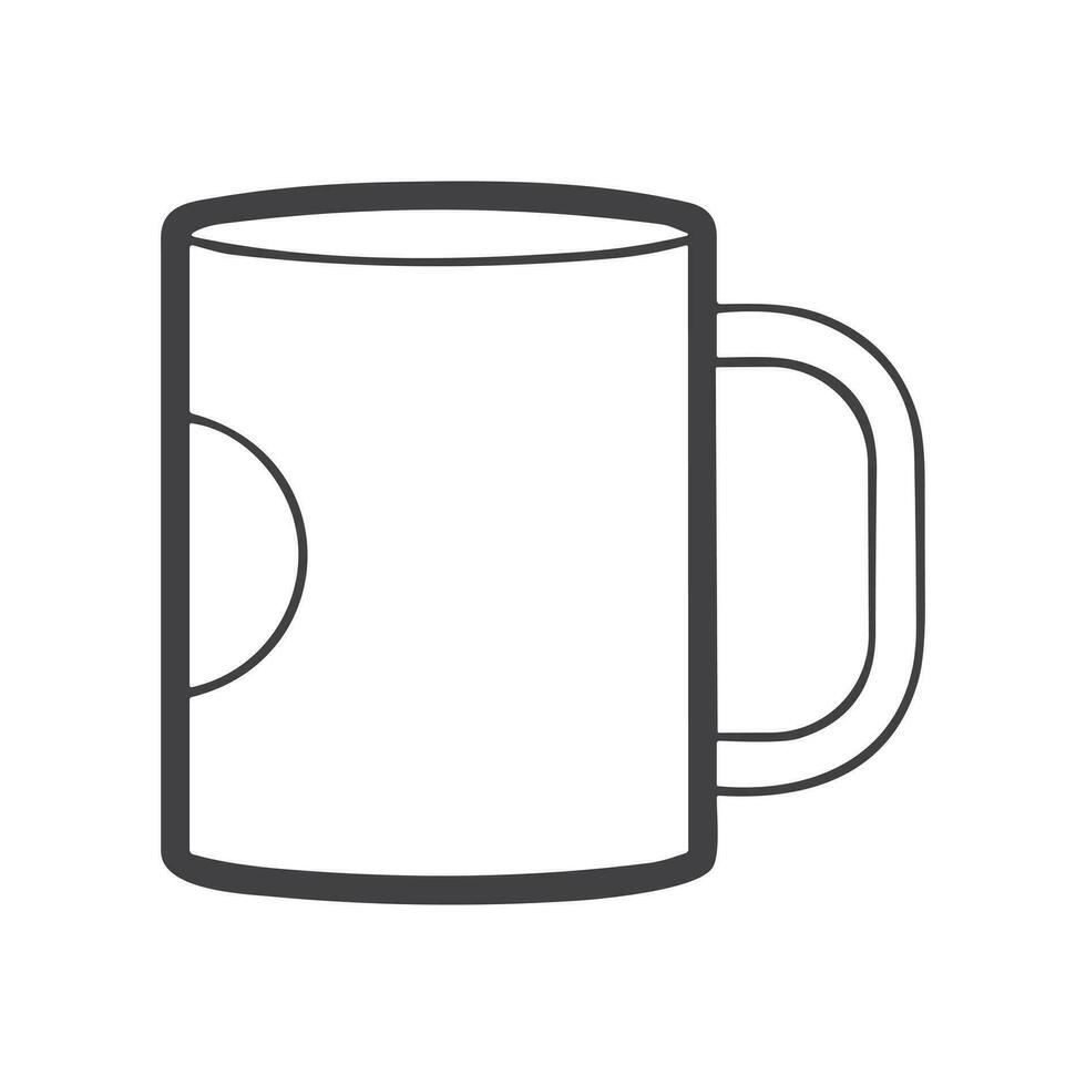 diseño de icono de vector de taza de café