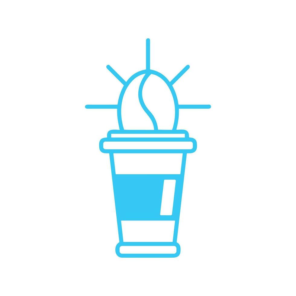 Coffee Cup Vector Icon Design