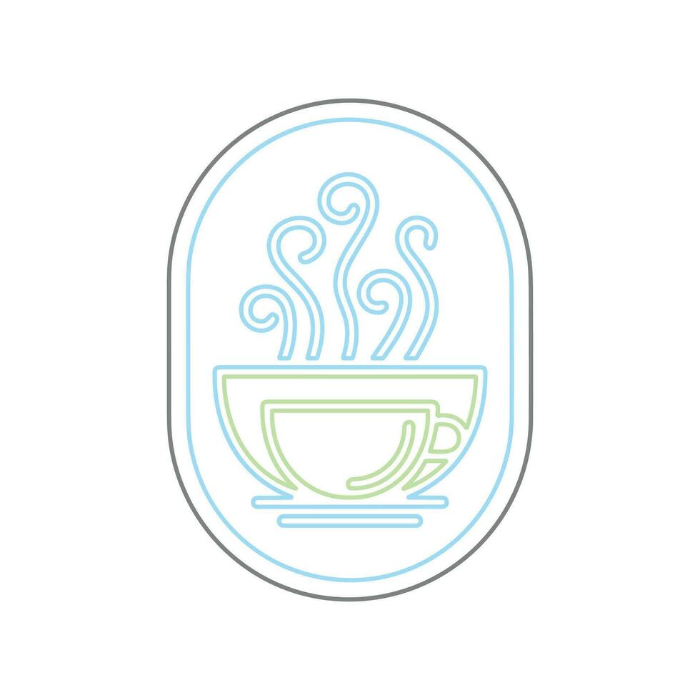 Coffee Cup Vector Icon Design