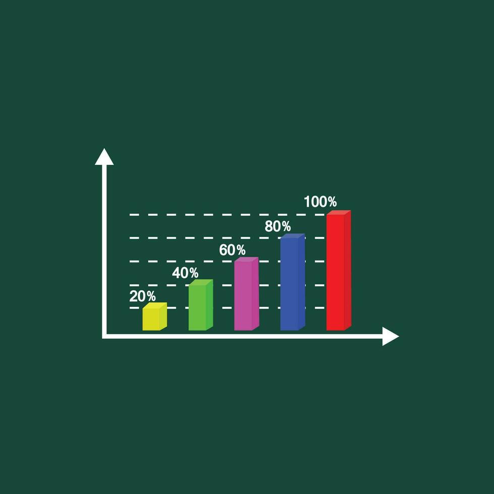 quadrant concept  diagram  logo illustration vector