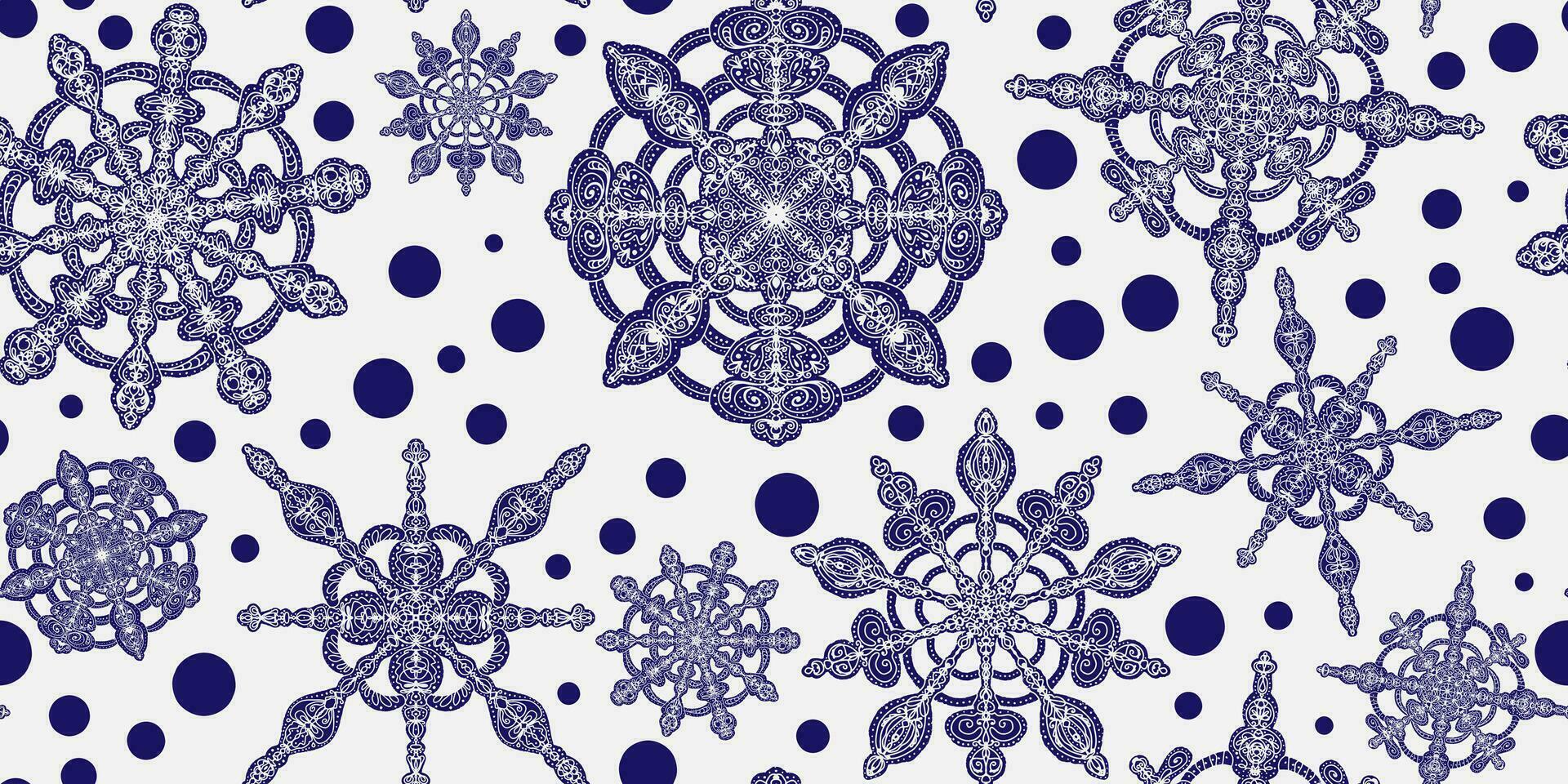 a blue and white snowflake pattern 29445610 Vector Art at Vecteezy