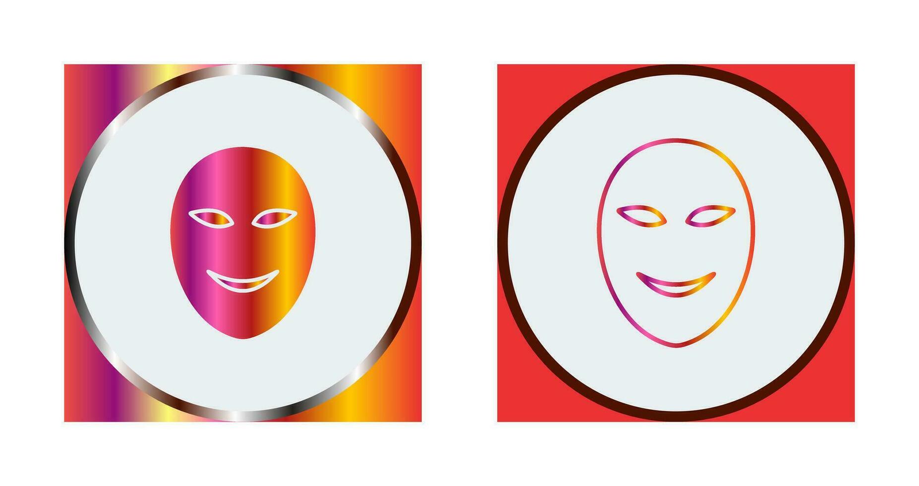 Ancient Face Mask Vector Icon