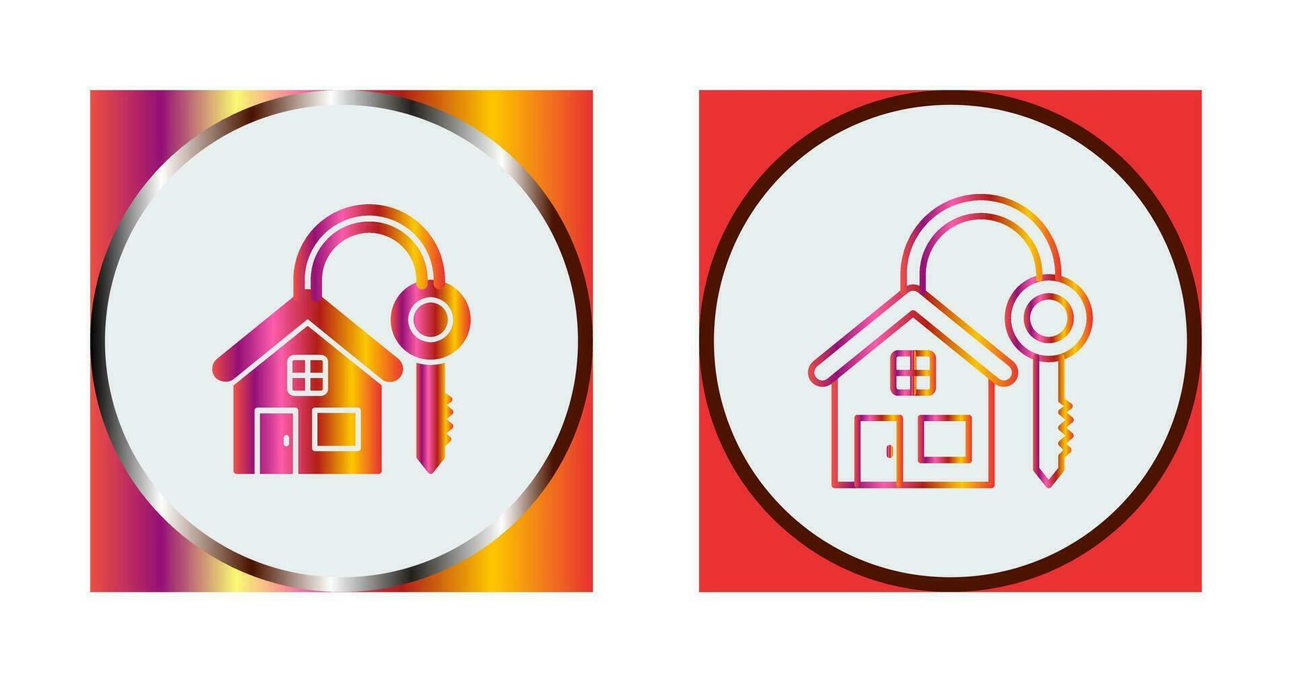 House Key Vector Icon
