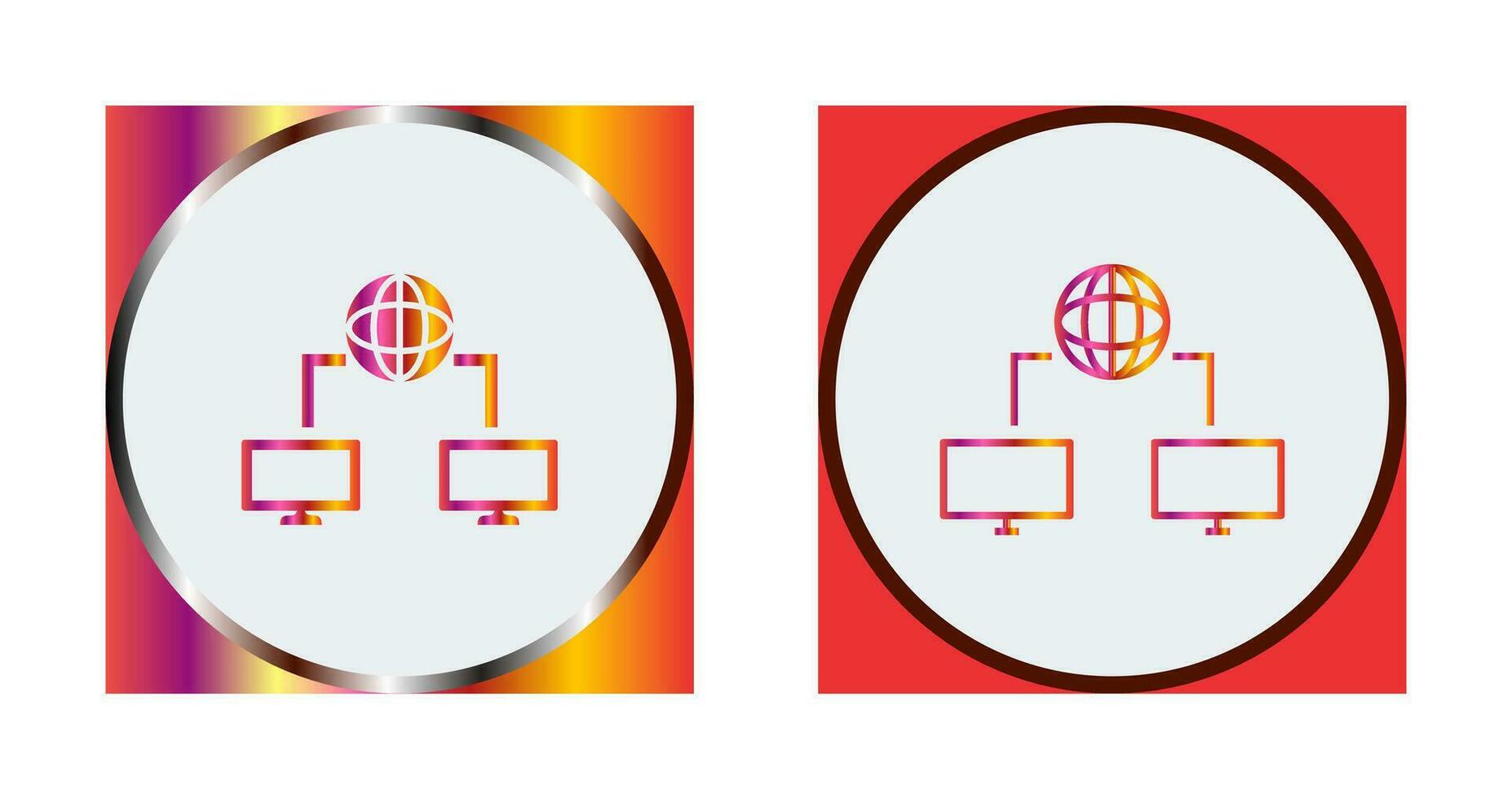 Unique Internet Connectivity Vector Icon