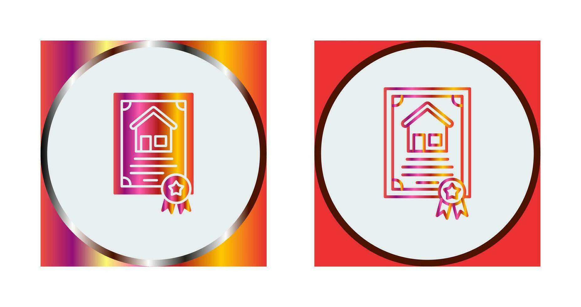Certificate Vector Icon