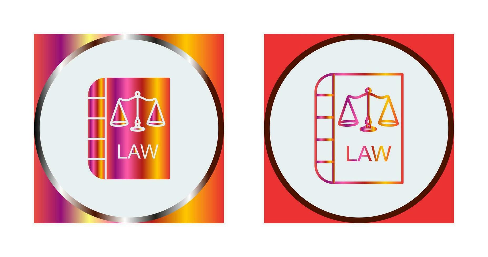 Law and Order Vector Icon