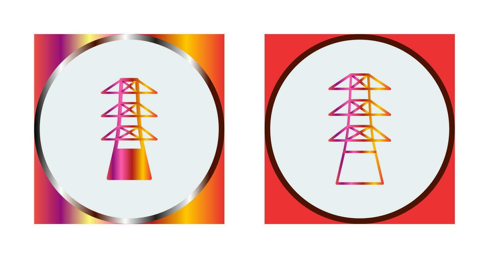 Unique Tower Vector Icon