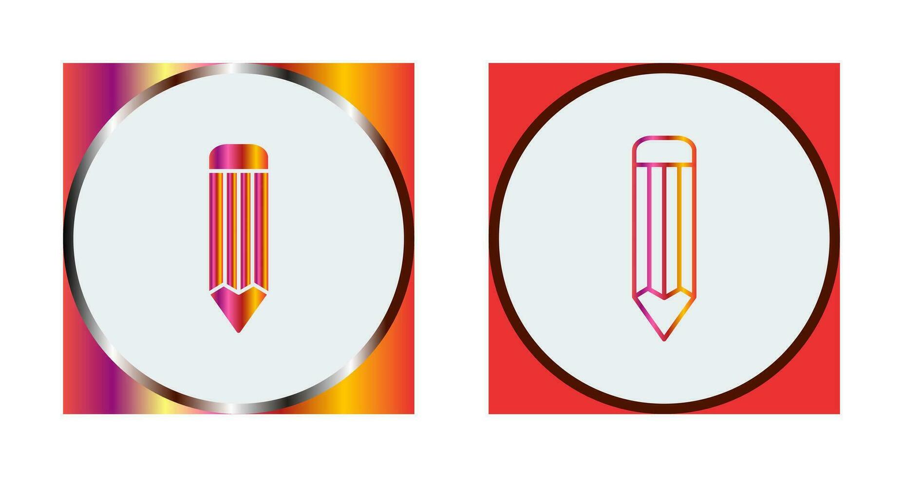 Unique Pencil Vector Icon